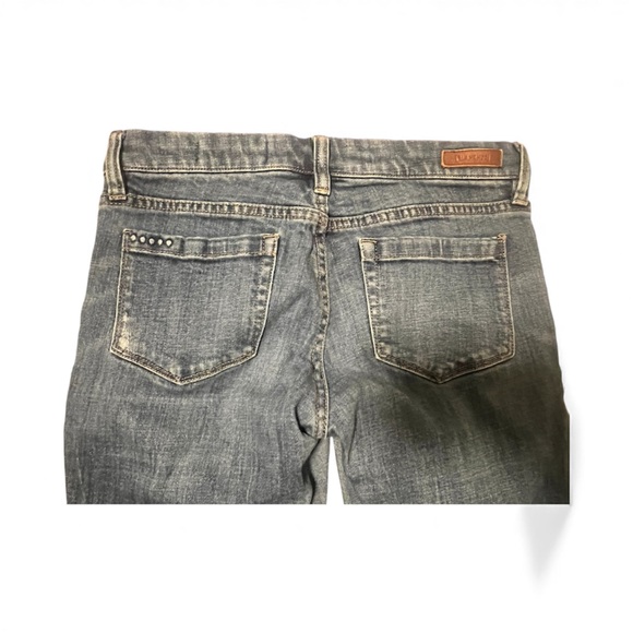 Blank NYC Crop Girlfriend Women's Blue Jeans - Picture 5 of 7